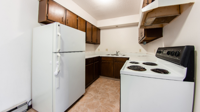 Rockwell City, Westchester Apartments - One Bedroom - Kitchen view 1