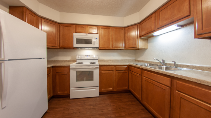 Webster City, Westside Villas - Westside Villas - Two Bedroom - Kitchen View 1