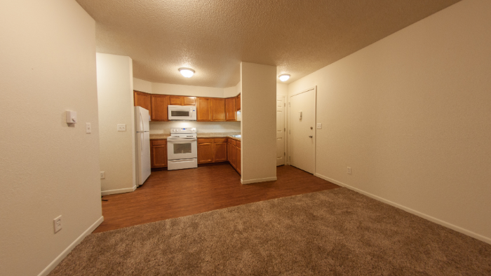 Webster City, Westside Villas - Westside Villas - Two Bedroom - Living Room - View 1